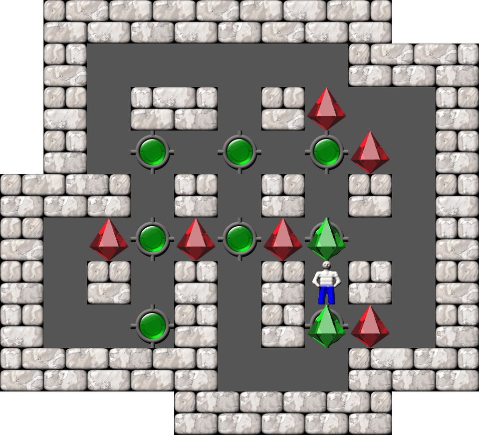 Sokoban Kevin 16 level 36